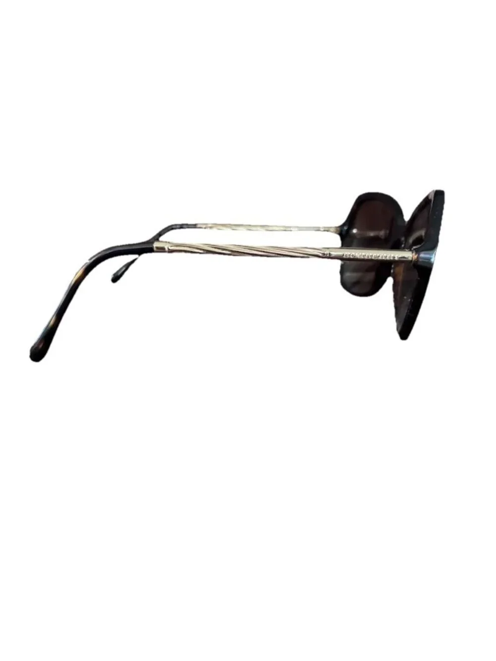 Burberry B4193 Sunglasses Tortoise Gold Twisted Temple 3002/T5 57mm Polarized